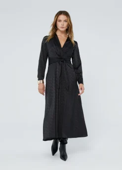 Vestido estampado logo