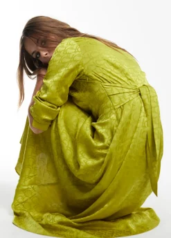 Vestido estampado logo