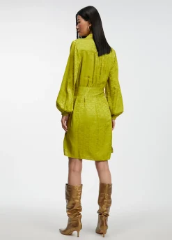 Vestido estampado logo