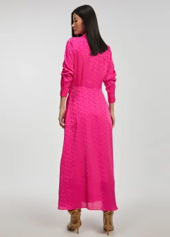 Vestido estampado logo