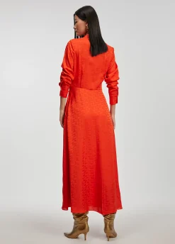 Vestido estampado logo