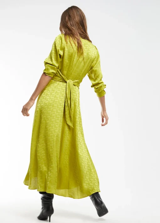 Vestido estampado logo