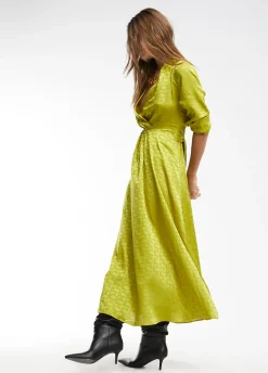 Vestido estampado logo