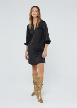 Vestido estampado logo