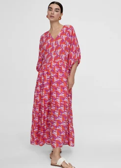 Vestido estampado multicolor