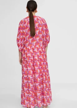Vestido estampado multicolor