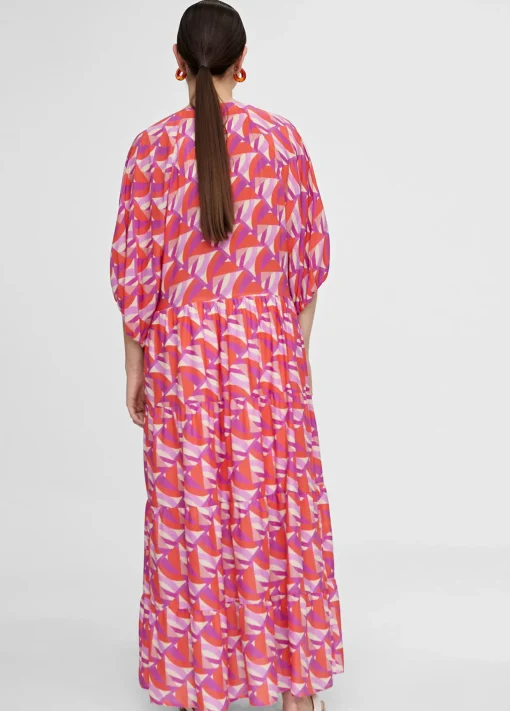 Vestido estampado multicolor