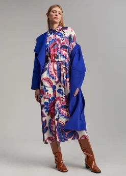Vestido estampado paisley