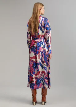 Vestido estampado paisley