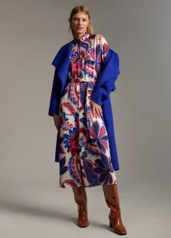 Vestido estampado paisley