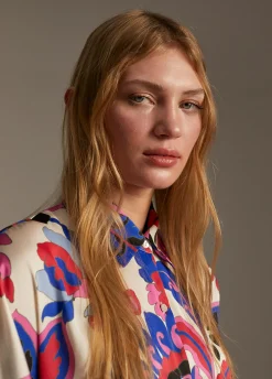Vestido estampado paisley