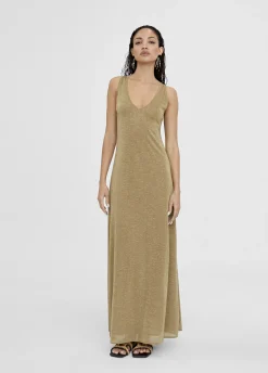 Vestido largo de punto