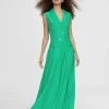 Vestido largo fluido