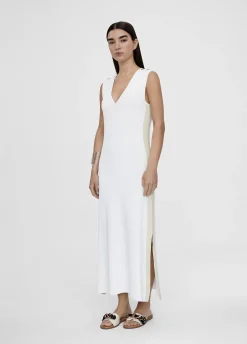 Vestido midi de punto