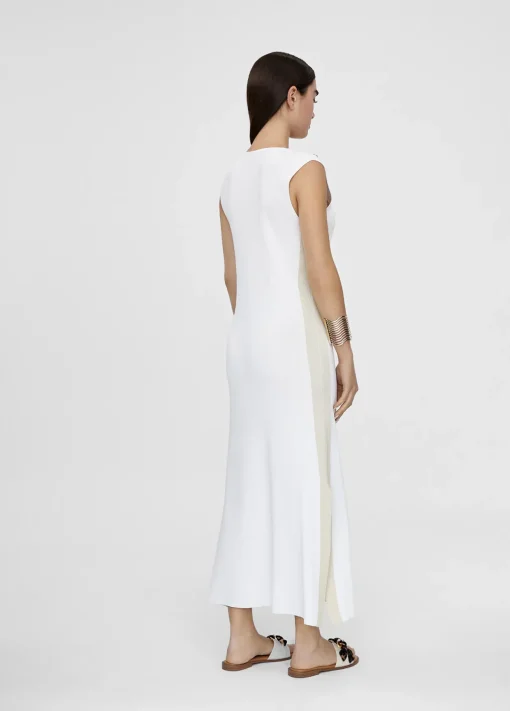 Vestido midi de punto