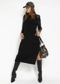 Vestido midi de punto roma