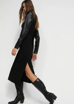 Vestido midi de punto roma