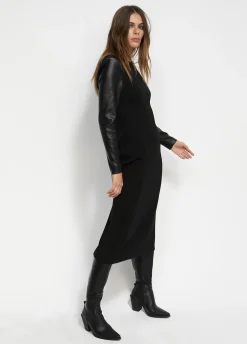 Vestido midi de punto roma