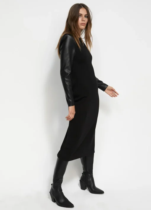 Vestido midi de punto roma