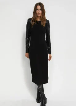 Vestido midi de punto roma