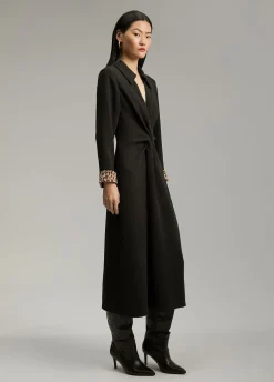 Vestido midi nudo