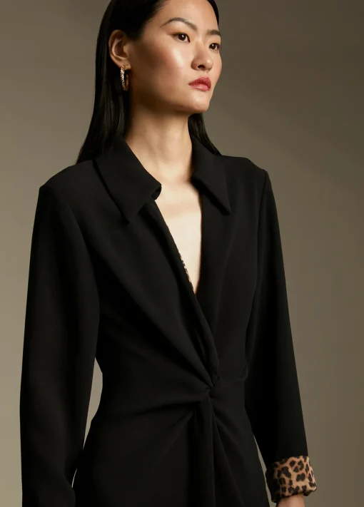 Vestido midi nudo
