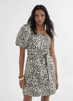 Vestido mini asimétrico