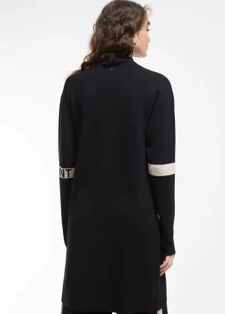 Vestido punto bicolor
