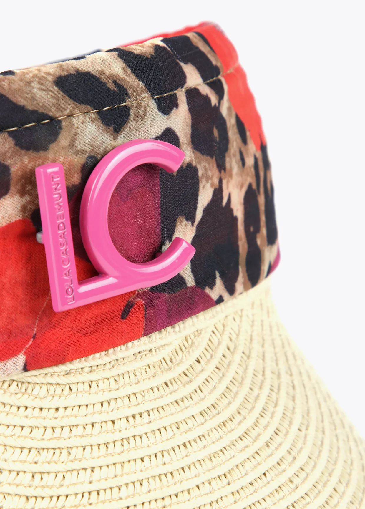 Visera efecto ráfia