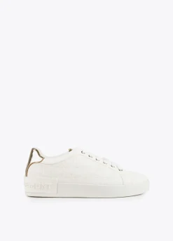 Zapatillas deportivas metalizadas