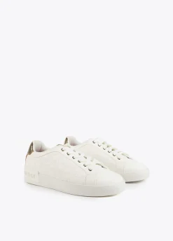 Zapatillas deportivas metalizadas