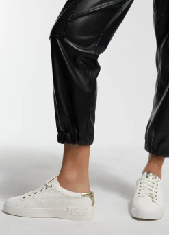 Zapatillas deportivas metalizadas