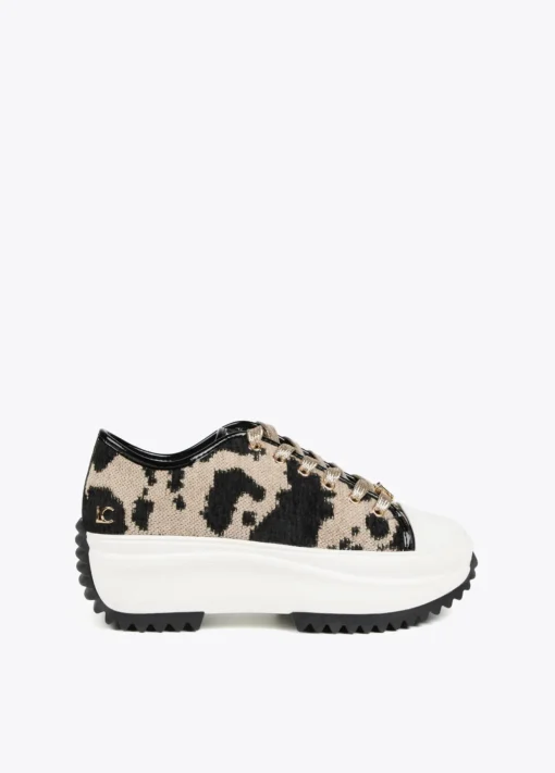 Zapatillas deportivas tejido animal