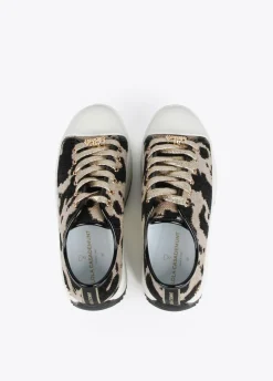 Zapatillas deportivas tejido animal