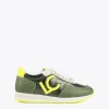 Zapatillas deportivas verdes y lima