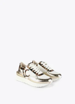 Zapatillas sneakers detalles animal print
