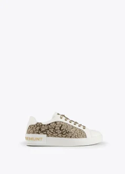 Zapatillas sneakers estampado leopardo