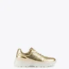 Zapatillas tipo sneakers metalizadas