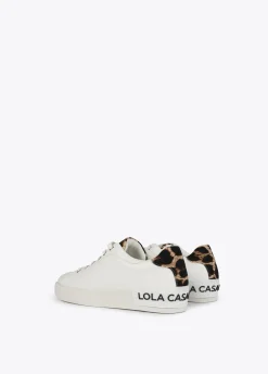 Zapatillas tipo sneakers detalles animal print