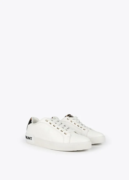 Zapatillas tipo sneakers detalles animal print