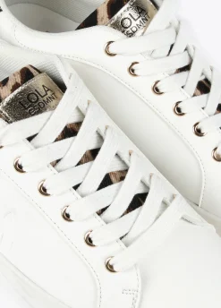 Zapatillas tipo sneakers detalles animal print