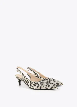 Zapato estampado animal
