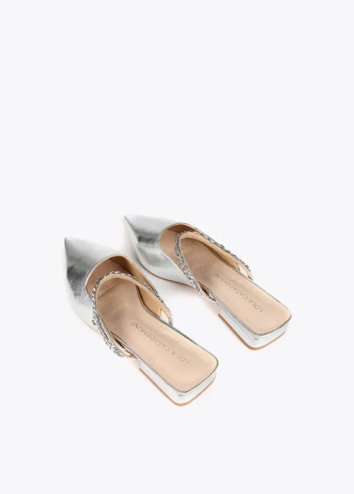 Zapato plano destalonado