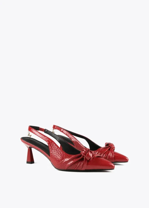Zapato stiletto destalonado