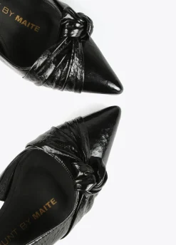 Zapato stiletto destalonado