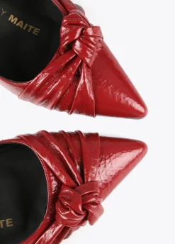 Zapato stiletto destalonado