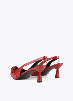 Zapato stiletto destalonado