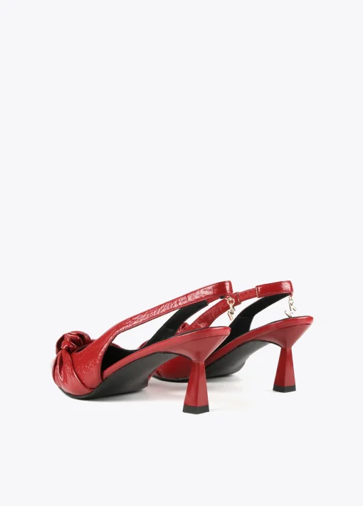 Zapato stiletto destalonado
